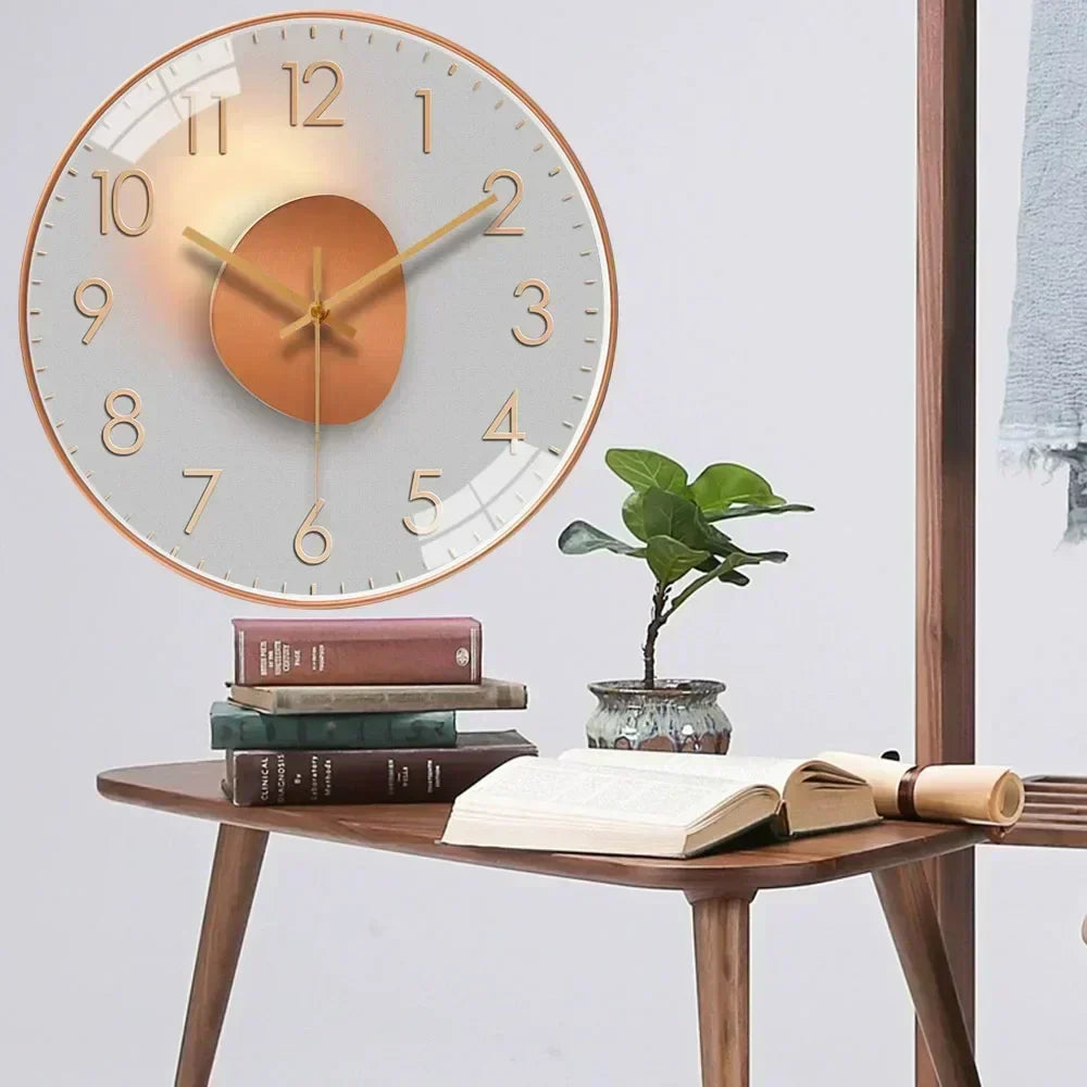 Wandklok Stille Klassieke Stijl voor Thuis en Kantoor 1