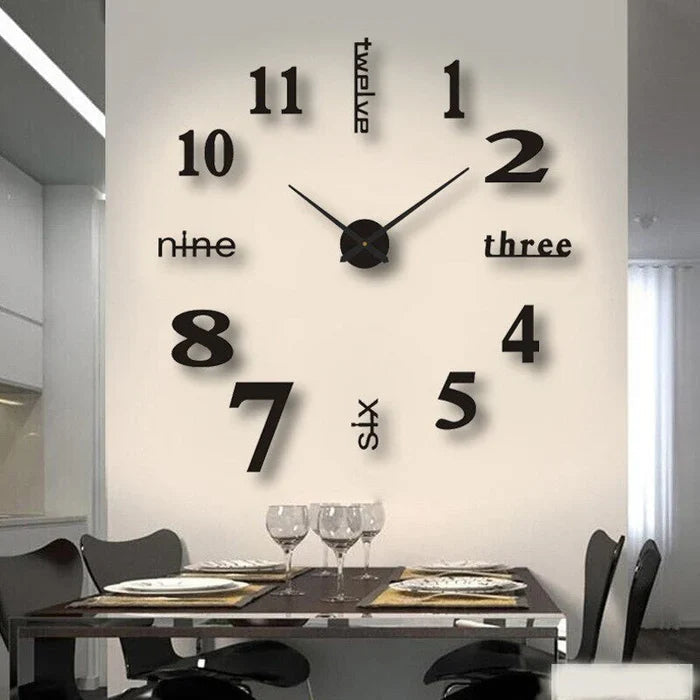 Wandklok met Creatief Design 14