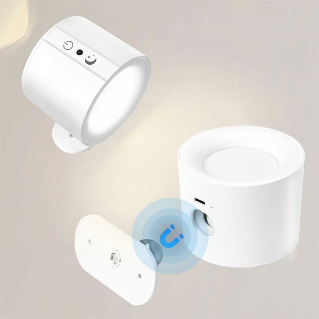 Wandlamp Dimbaar 360° Draaibaar 4