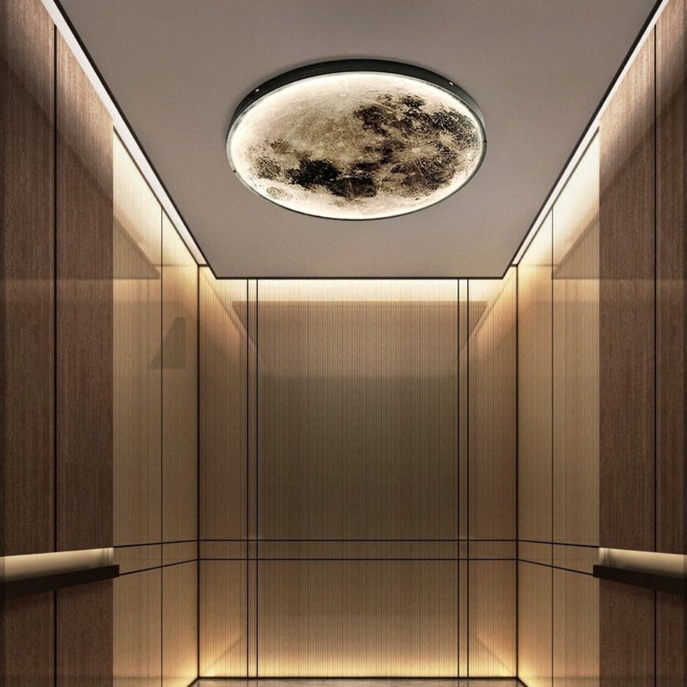 Wandlamp Plafondlamp 3D Maan of Aarde 2