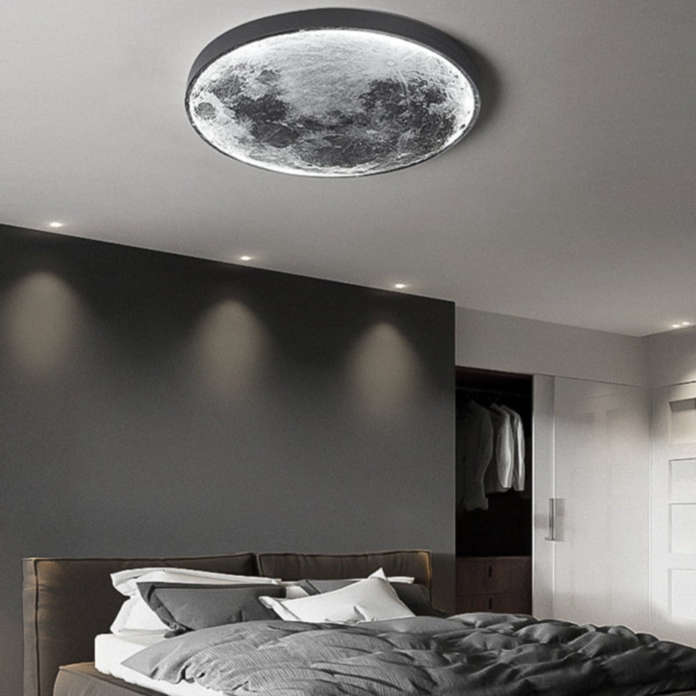 Wandlamp Plafondlamp 3D Maan of Aarde 3