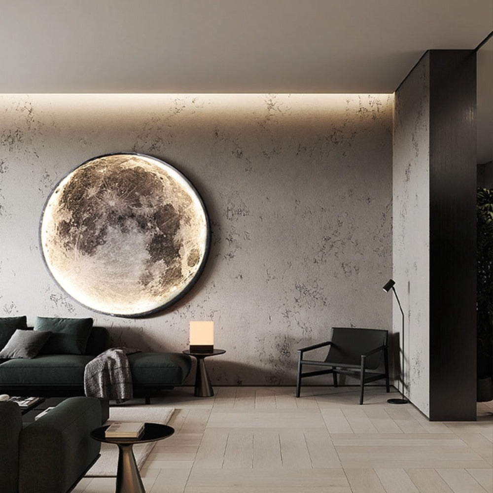 Wandlamp Plafondlamp 3D Maan of Aarde 6