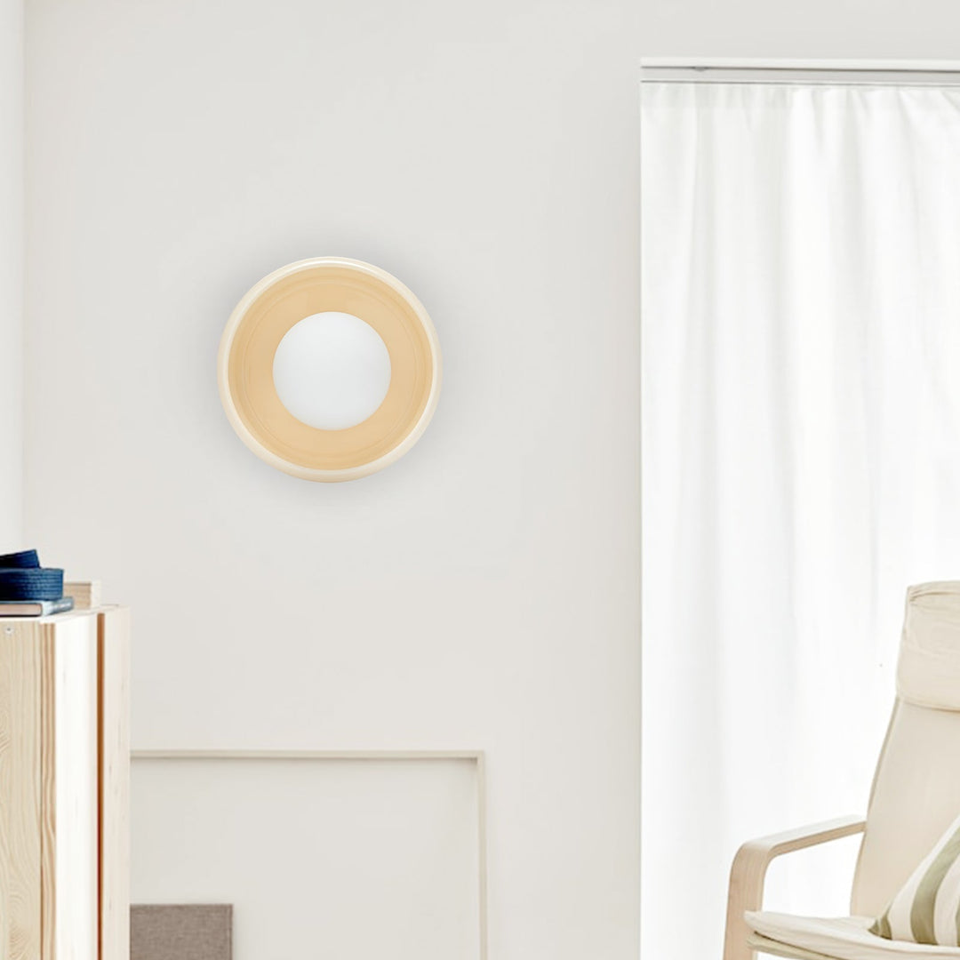 Wandlamp Ronde Keramische Stijl 5