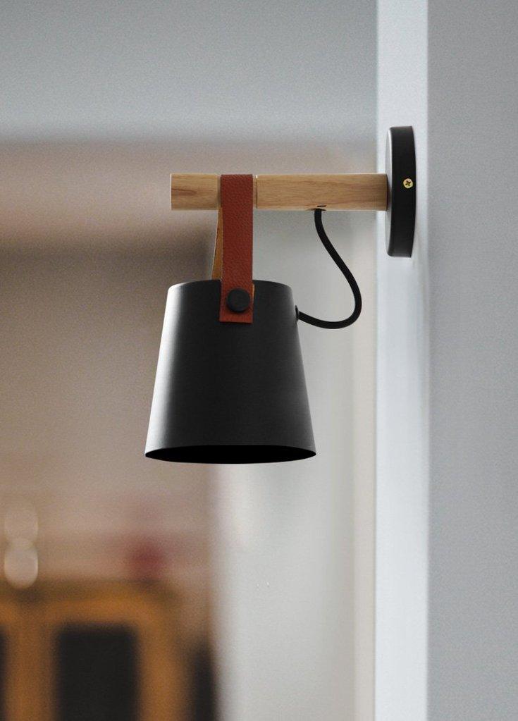 Wandlamp Scandinavisch Design voor Binnen Met Natuurlijke Uitstraling 1