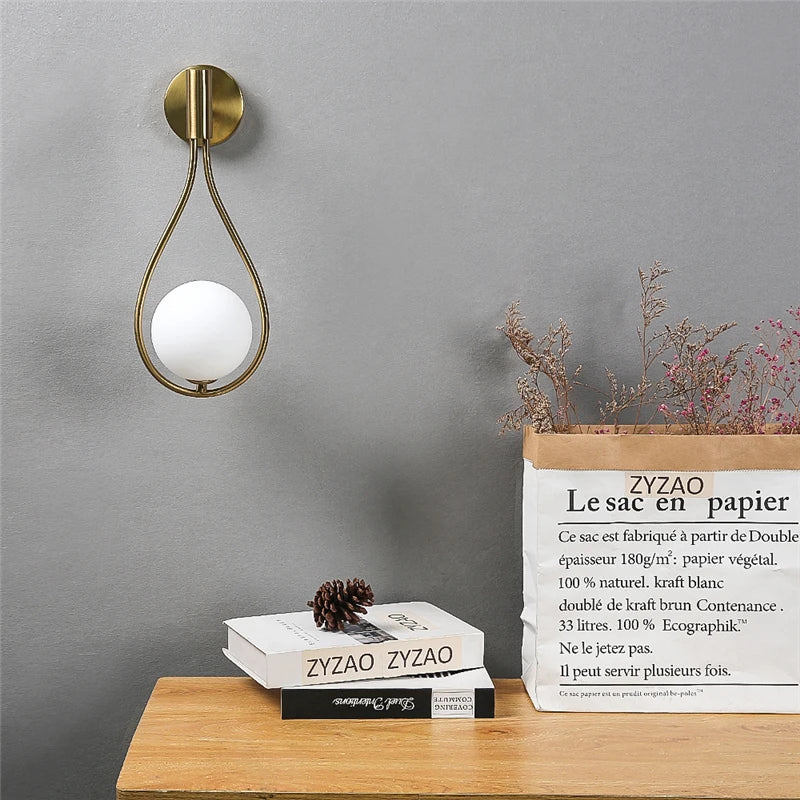 Wandlamp Teardrop Modern Design 1