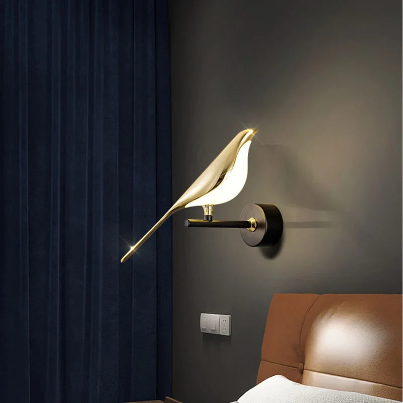 Wandlamp voor Thuis Decoratie met Vogelontwerp 2