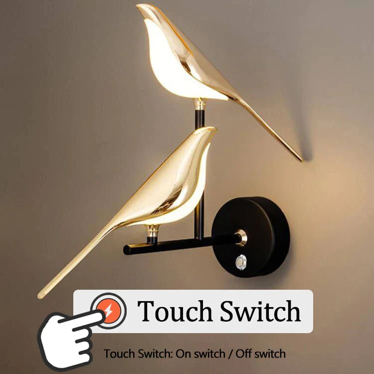 Wandlamp voor Thuis Decoratie met Vogelontwerp 9