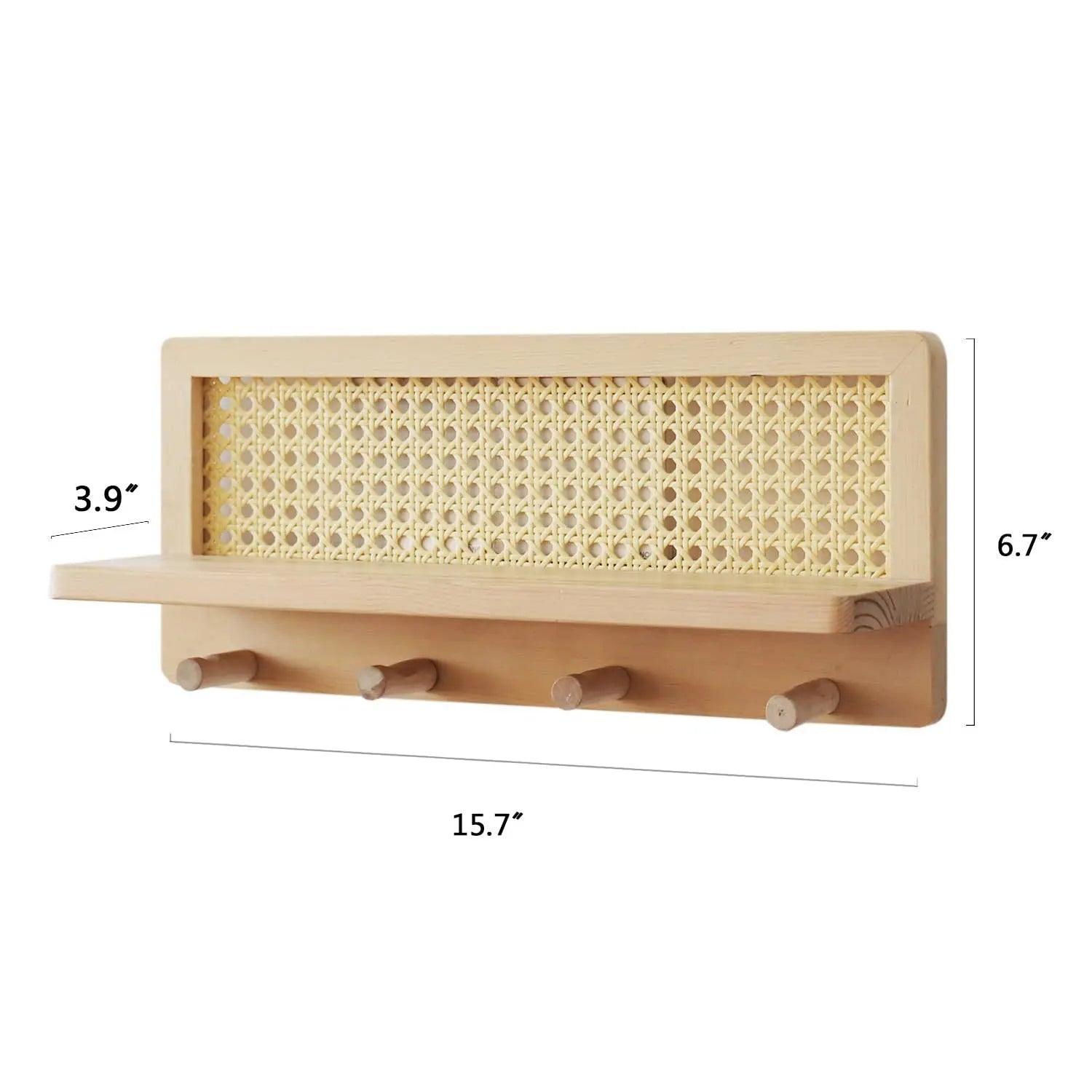 Wandplank Voor Kleding en Sleutels Modern Minimalistisch Design 3