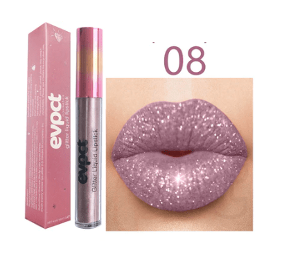 Waterdichte Glitter Lippenstift met Langdurige Glans 14
