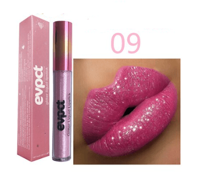 Waterdichte Glitter Lippenstift met Langdurige Glans 9