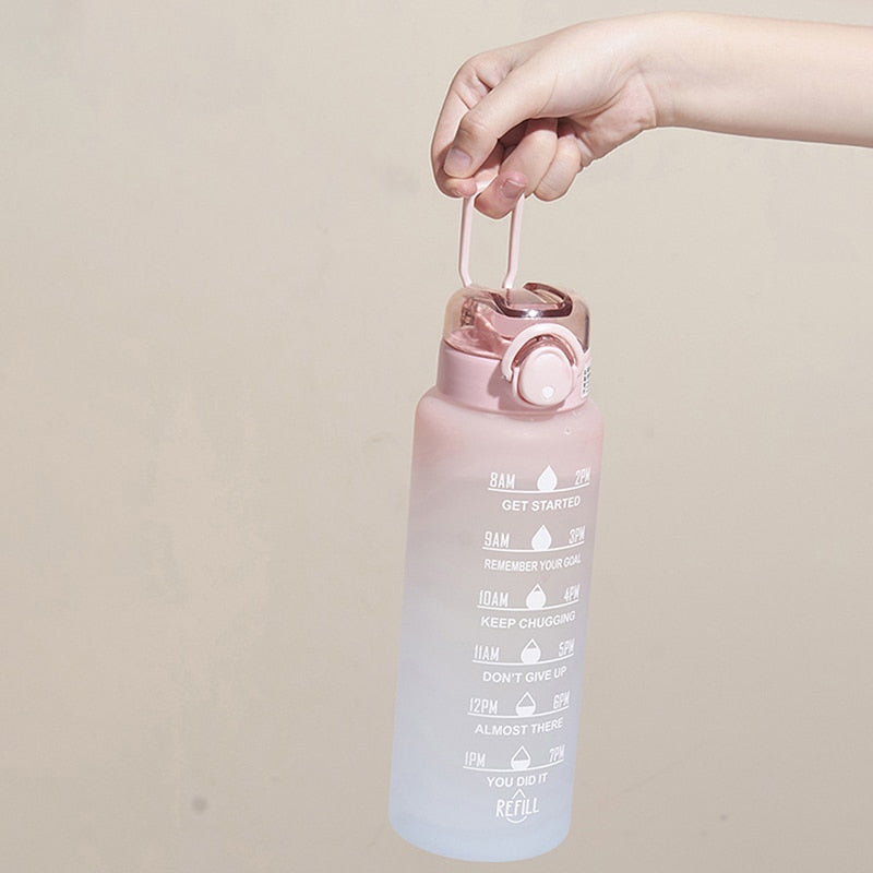 Waterfles met Motivatie en Tijdsschema 6
