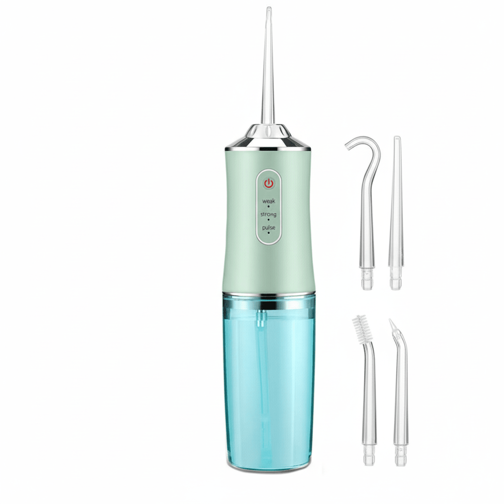 Waterflosser Met 3 Drukinstellingen En 360° Draaibaar Mondstuk 6