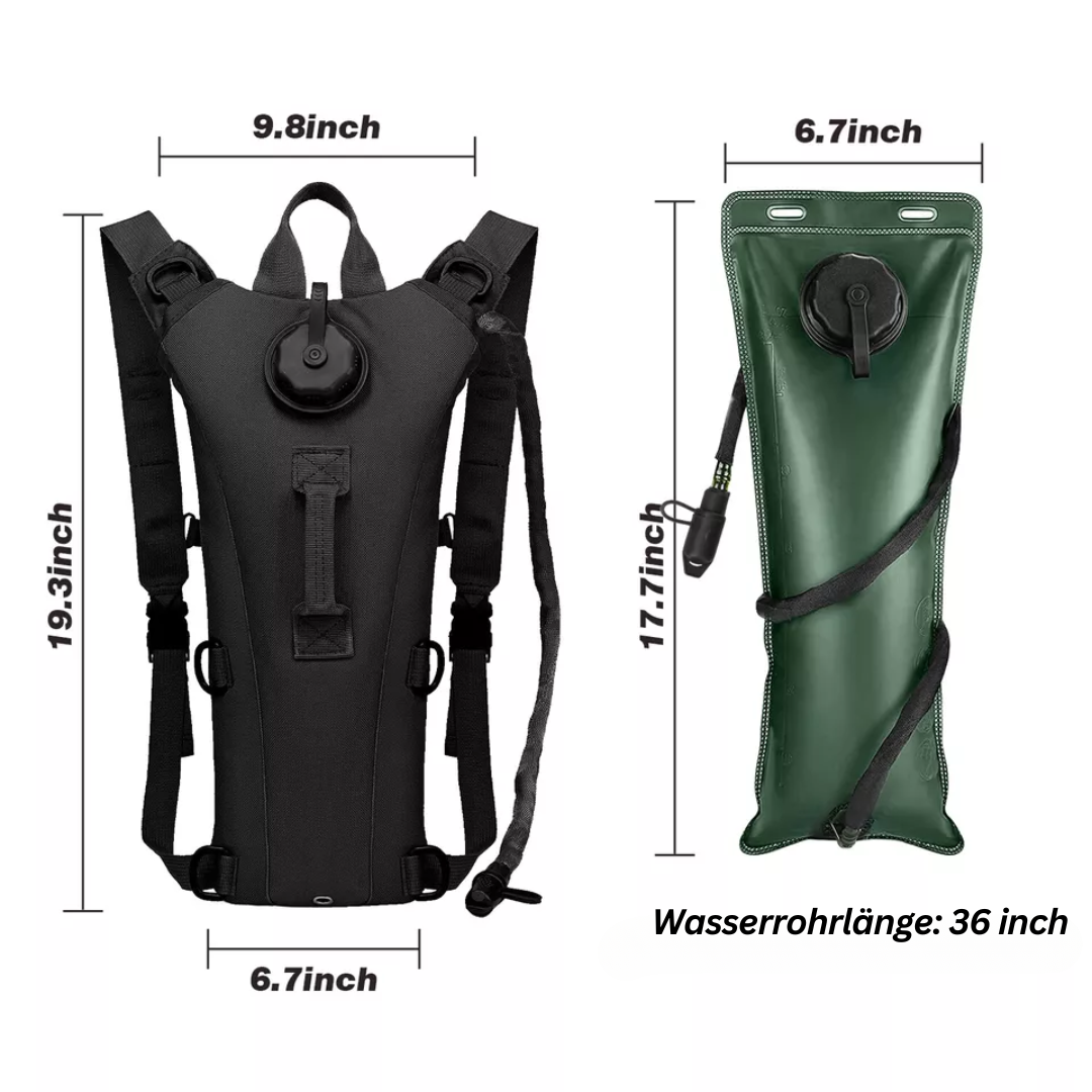 Waterrugzak 3L met Geïntegreerd Drinksysteem 8