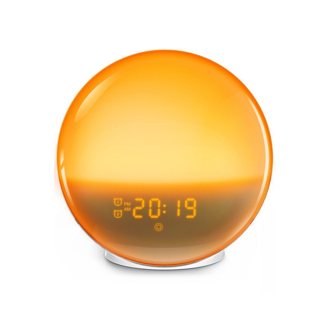 Wekker met Licht en Natuurgeluiden 0