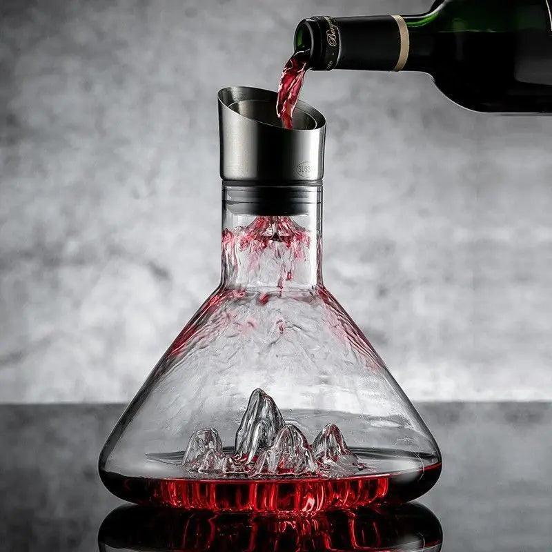 Whisky Decanter Handgemaakt Ijsberg Design 0