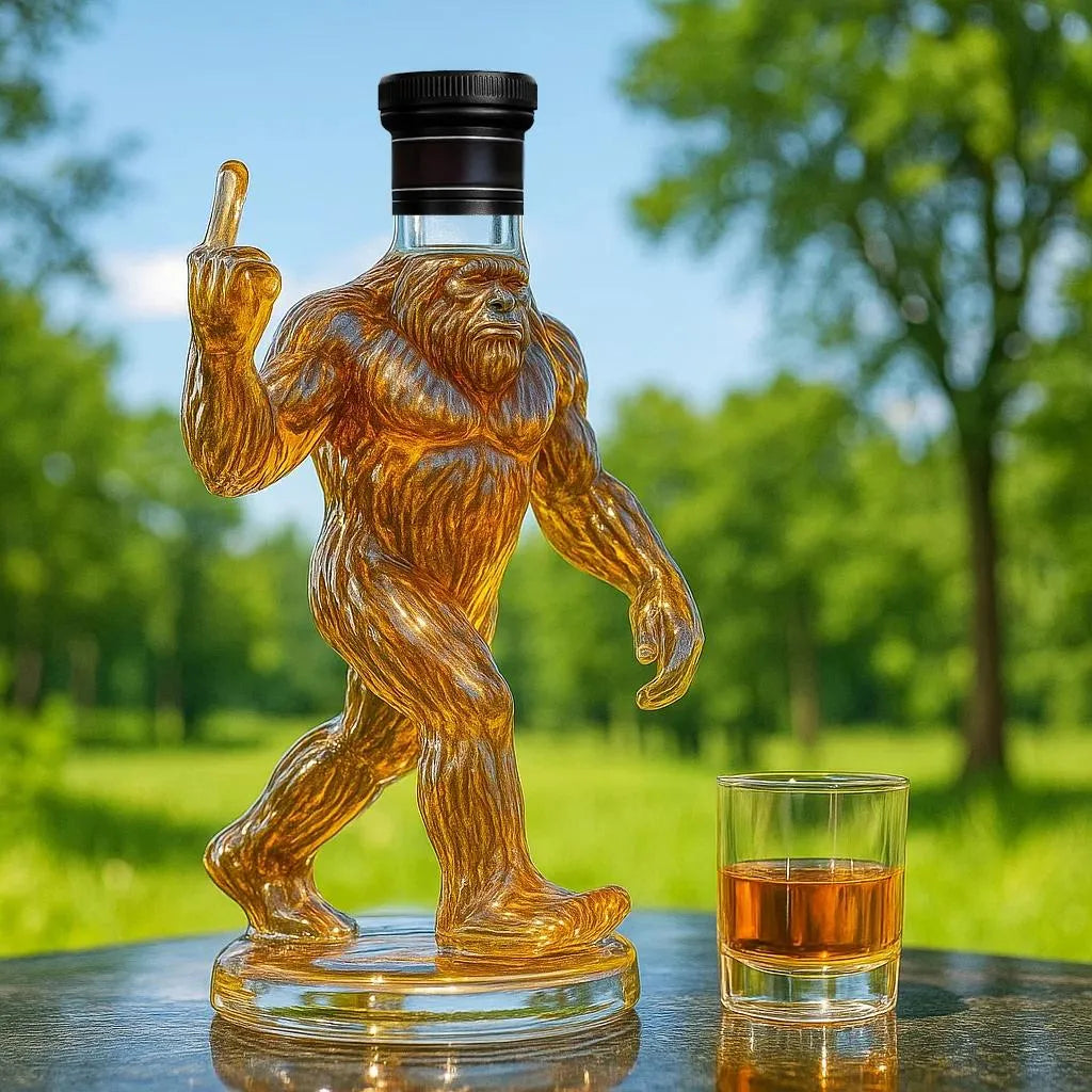 Whisky Karaf Bigfoot Ontwerp Voor Baraccessoires 1