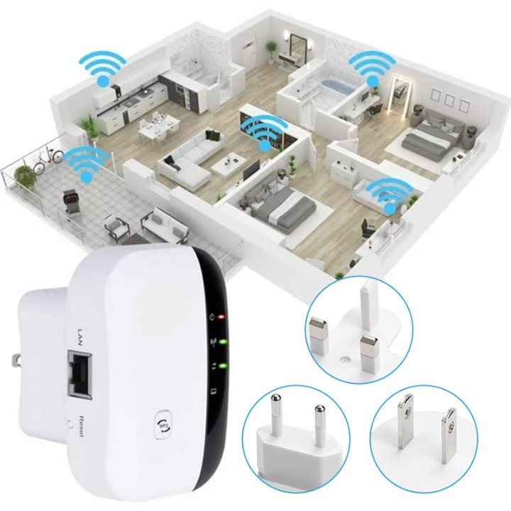 WiFi-signaalversterker voor Thuis en Kantoor 0