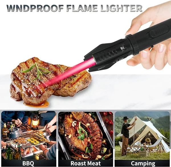 Winddichte Aansteker met Zaklamp voor Multifunctioneel Gebruik 4