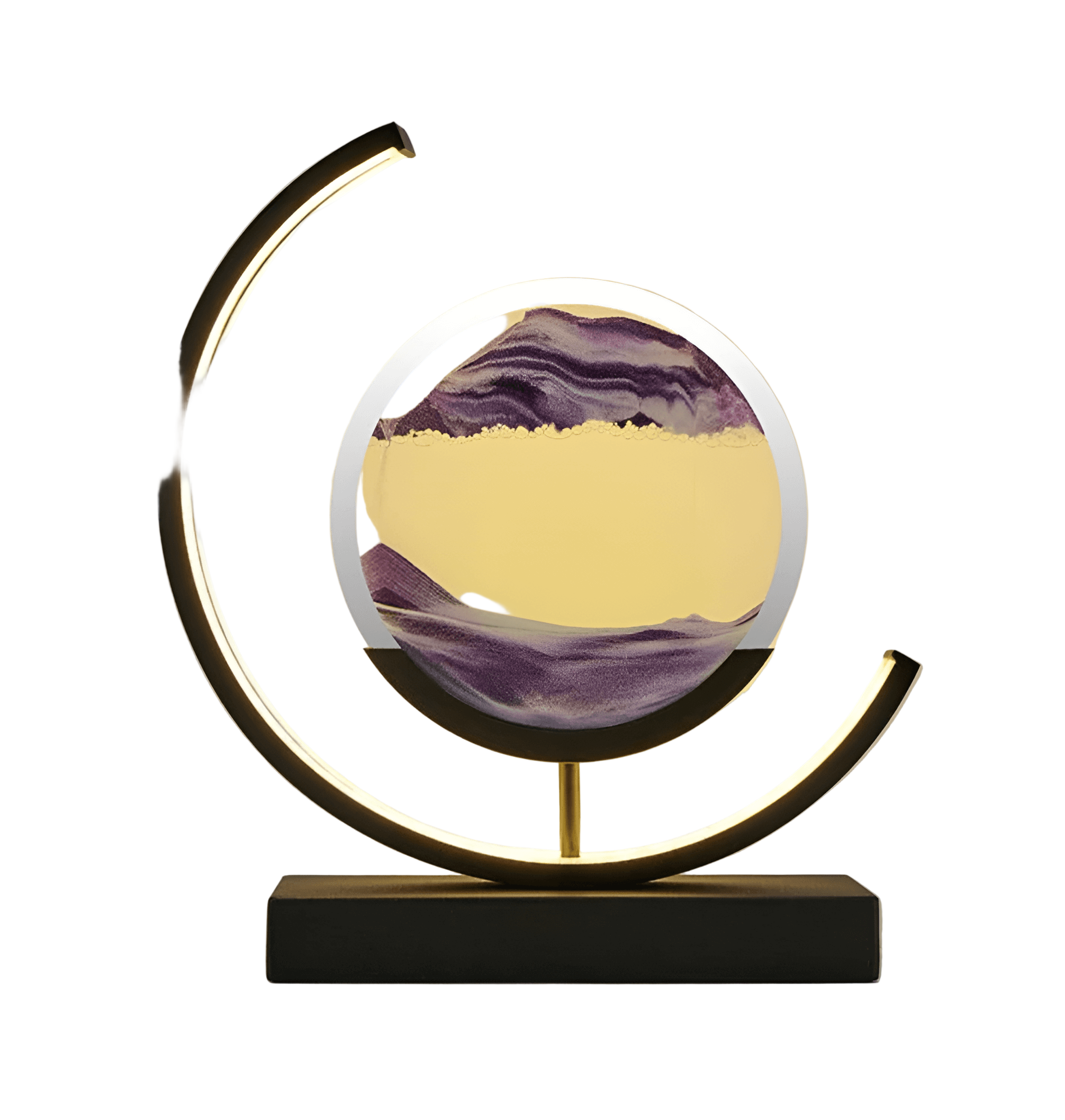 Zandloperlamp ChicSandscape met Warm LED Licht 0