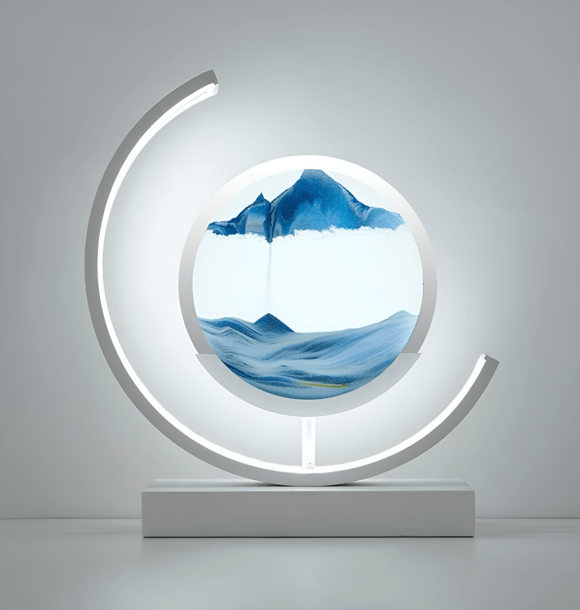 Zandloperlamp ChicSandscape met Warm LED Licht 4