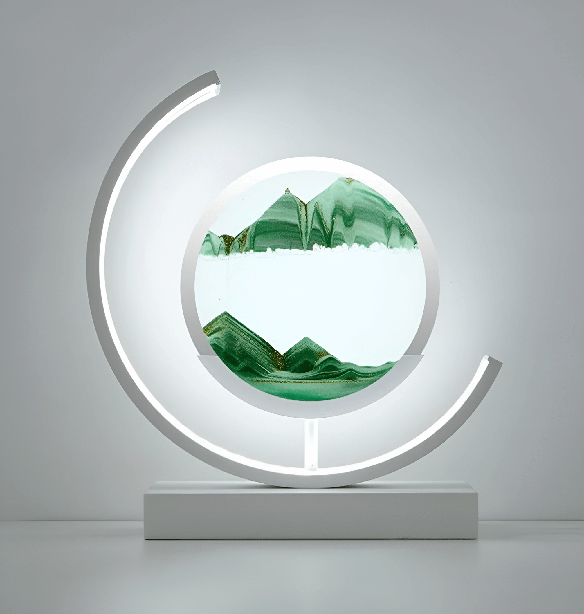 Zandloperlamp ChicSandscape met Warm LED Licht 5