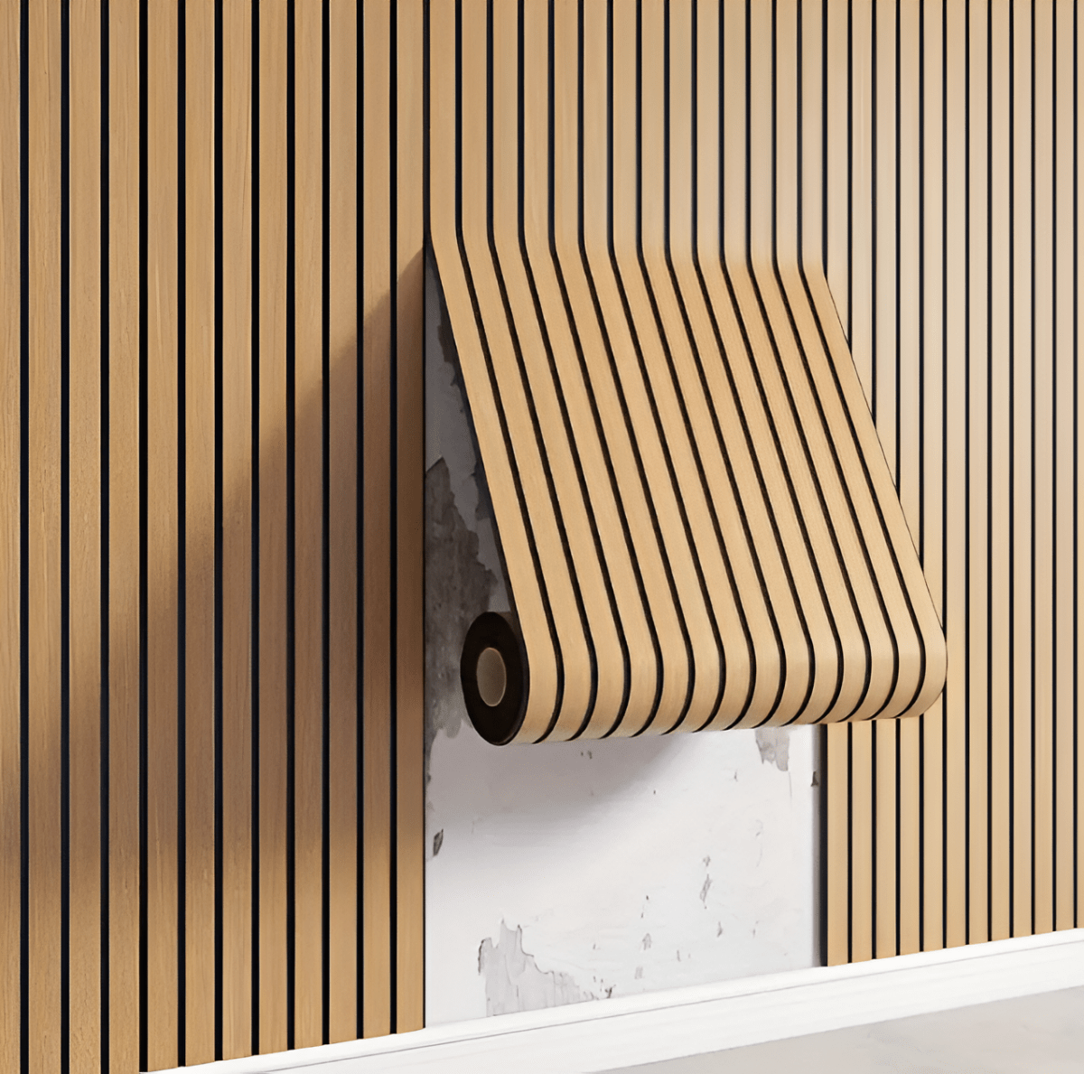 Zelfklevende Houten Wandpanelen voor Modern Design 0
