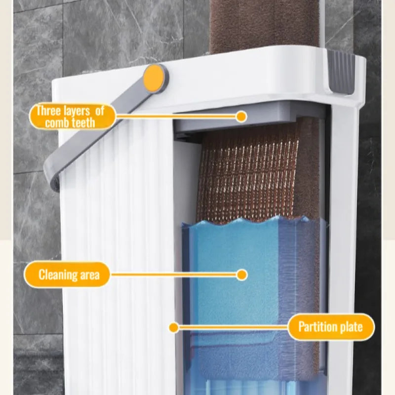 Zelfoprollende Mop voor Huishoudelijk Gebruik met Ergonomisch Ontwerp 5