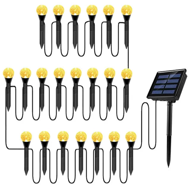 Zonne-energie Globe Lampen voor Buiten 2