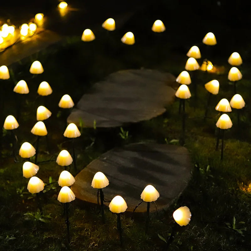 Zonne-energie Paddenstoellamp voor Tuinverlichting 1