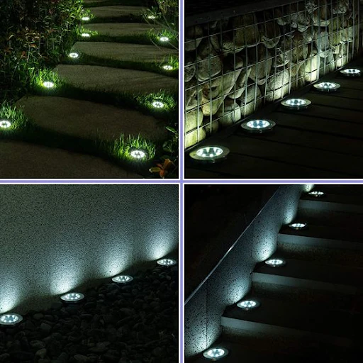 Zonne-energie Tuinlamp LED Draadlamp 4