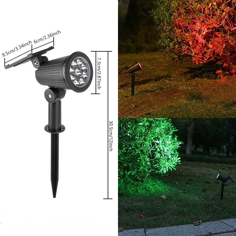 Zonne-energie Tuinlamp LumaSpot met 9 LED-kleuren 6