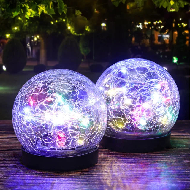 Zonne-energie Tuinlamp met Kleurverandering voor Buiten 2