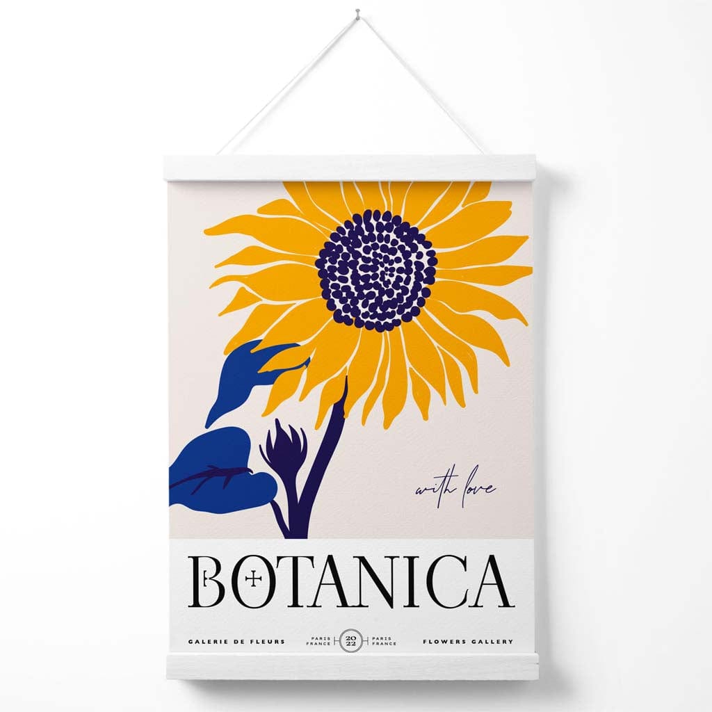 Zonnebloem Poster Kunst Aan De Muur Voor Tentoonstelling 2
