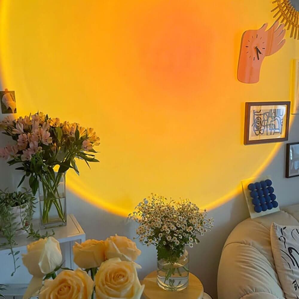 Zonsonderganglamp Met Draaibare Projectiekop Voor Sfeervolle Verlichting 2