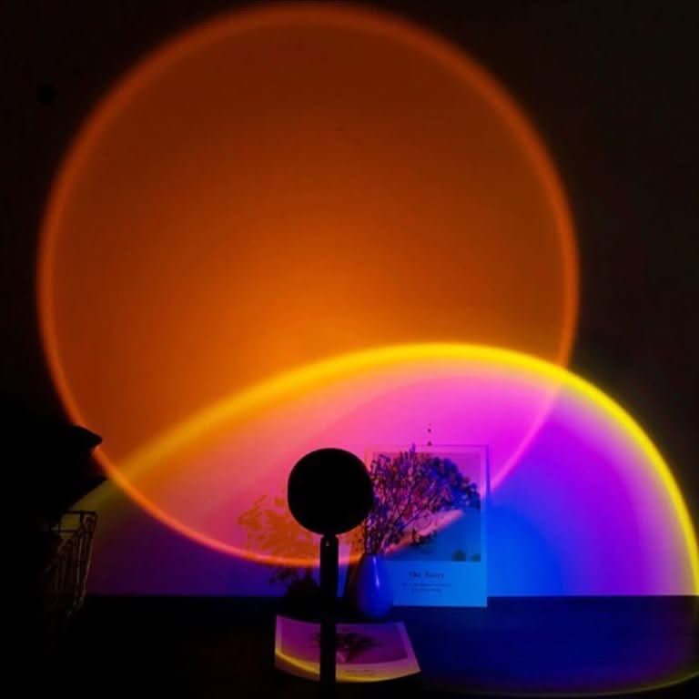 Zonsonderganglamp Met Draaibare Projectiekop Voor Sfeervolle Verlichting 4