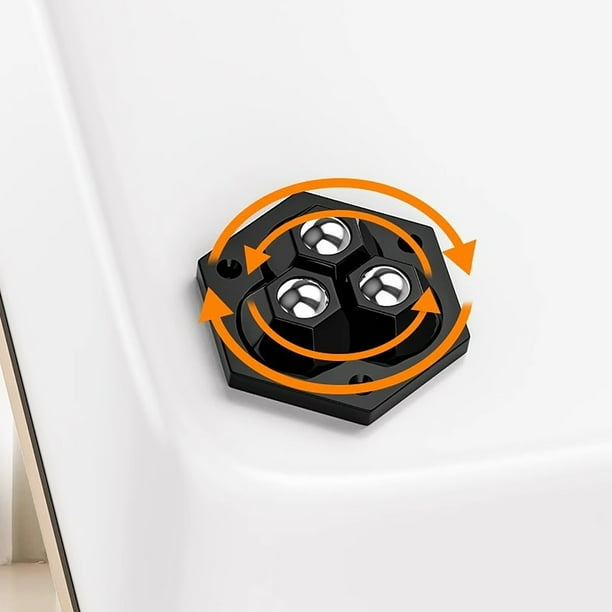 Zwenkwielen 360° voor Eenvoudige Mobiliteit - Meubelwieltjes voor Diverse Opbergdozen 8