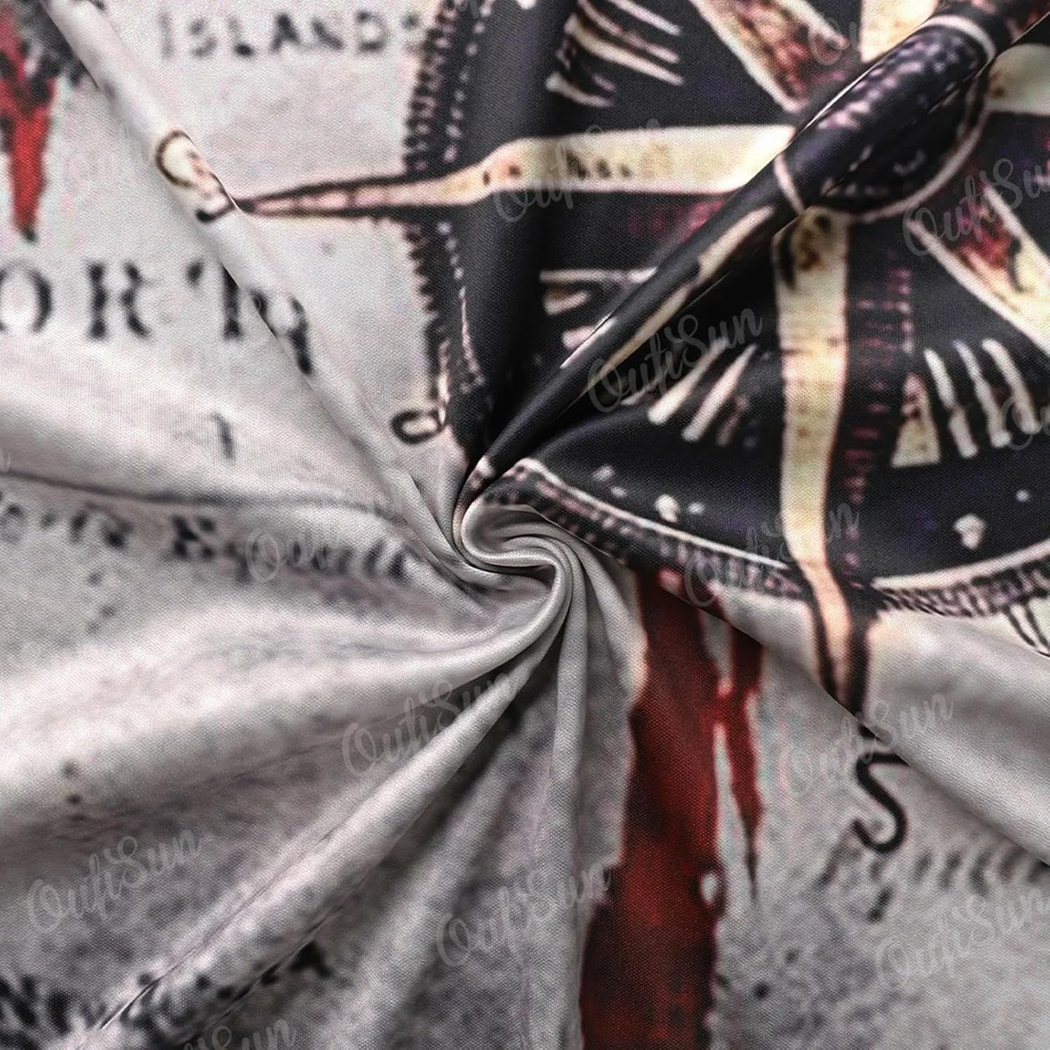 Heren Vintage Kompas T-shirt