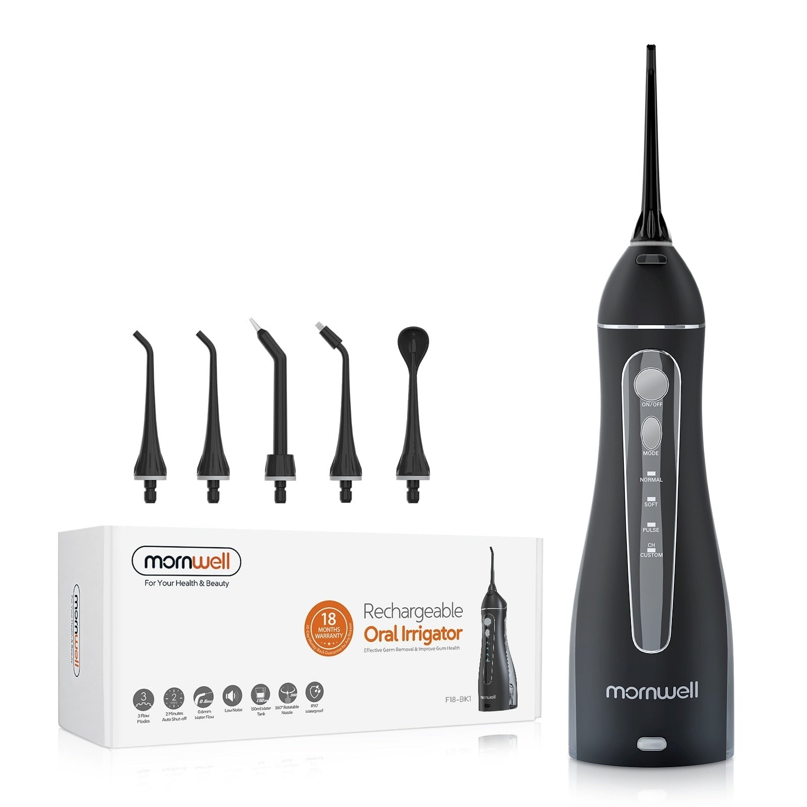 AquaJet Draagbaar Waterflosser