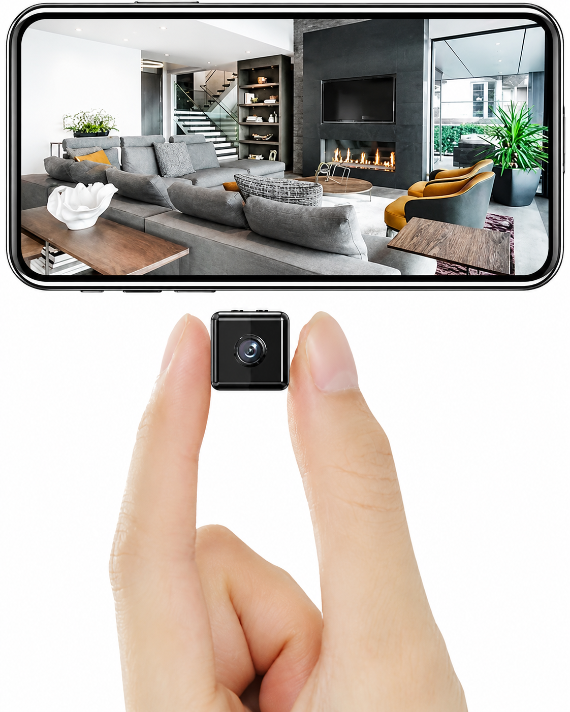 Beveiligingscamera Mini 1080P met App Bediening