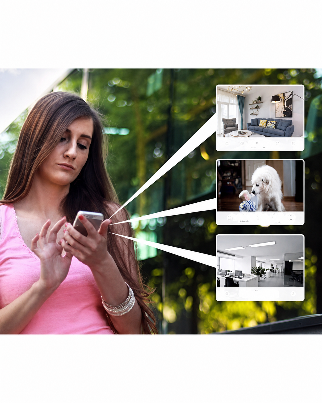 Beveiligingscamera Mini 1080P met App Bediening