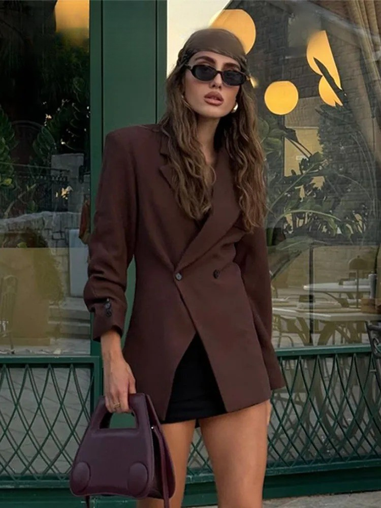 Dames Blazer met Omslagkraag