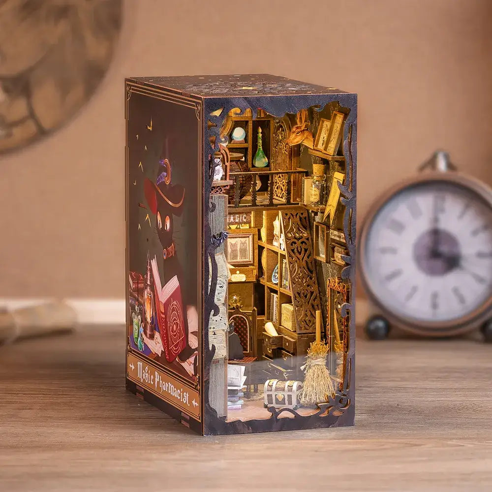3D Houten Puzzel Boek Nook Kit