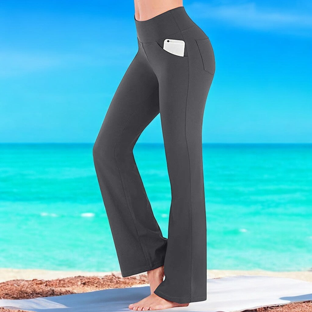 Dames yogabroek Flare Bootcut