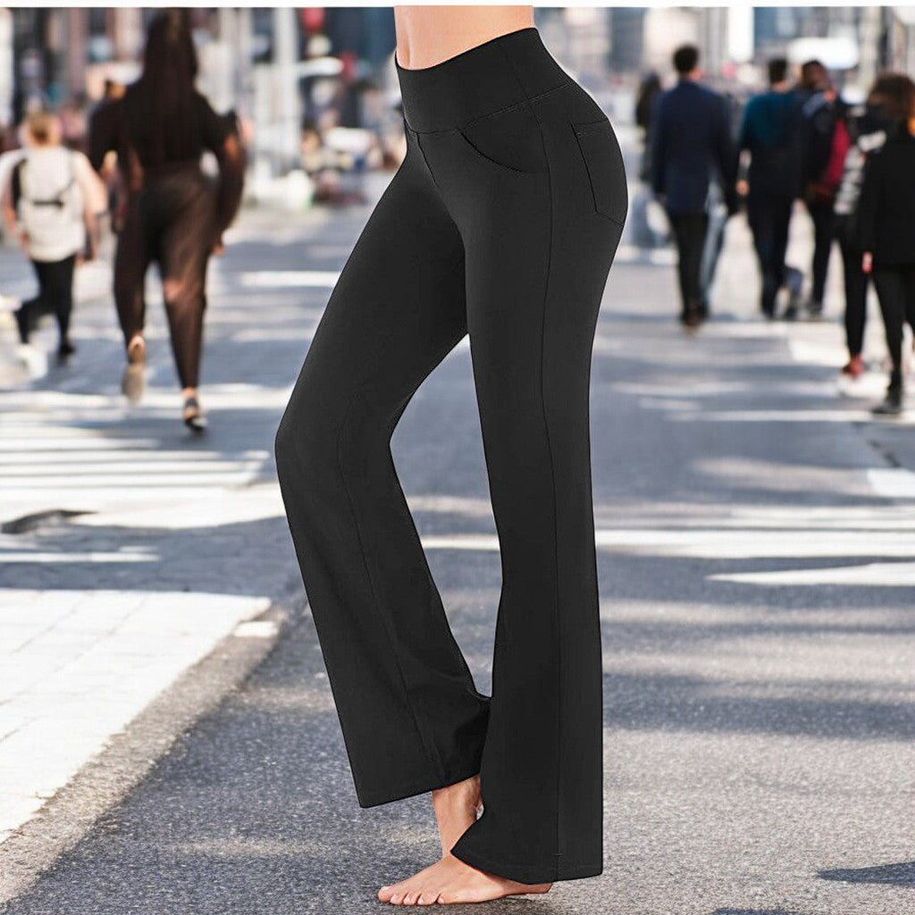 Dames yogabroek Flare Bootcut