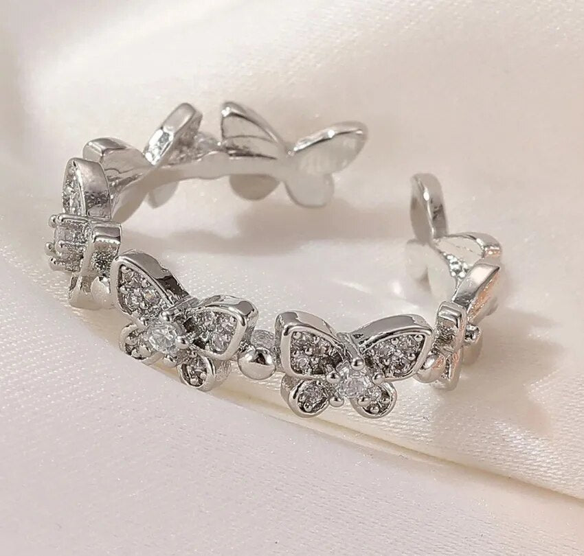 Vlinder Kroonring