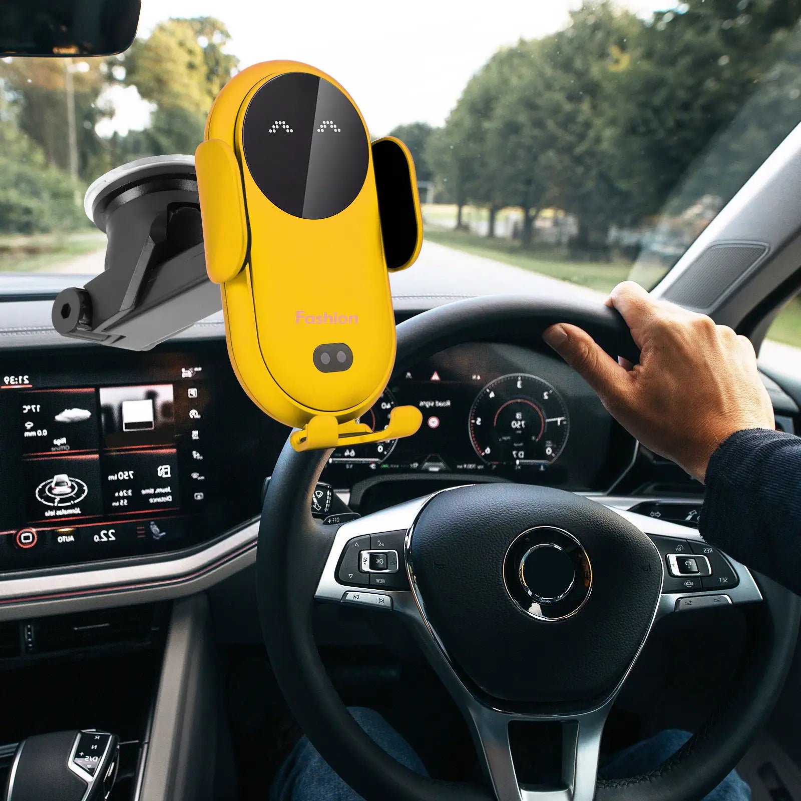 Slimme Auto Draadloze Oplader Telefoonhouder