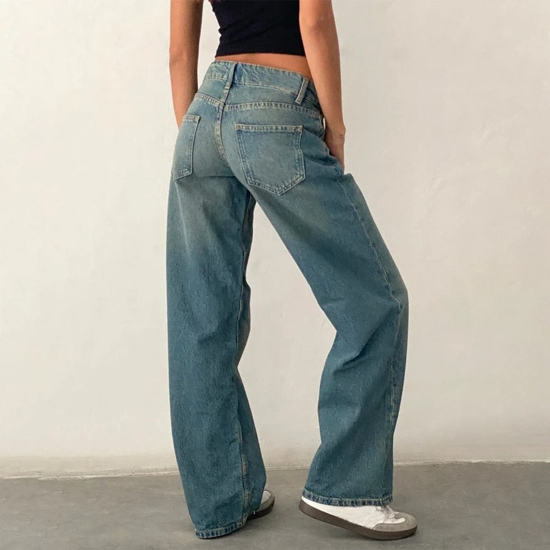 Baggy boyfriend jeans voor dames