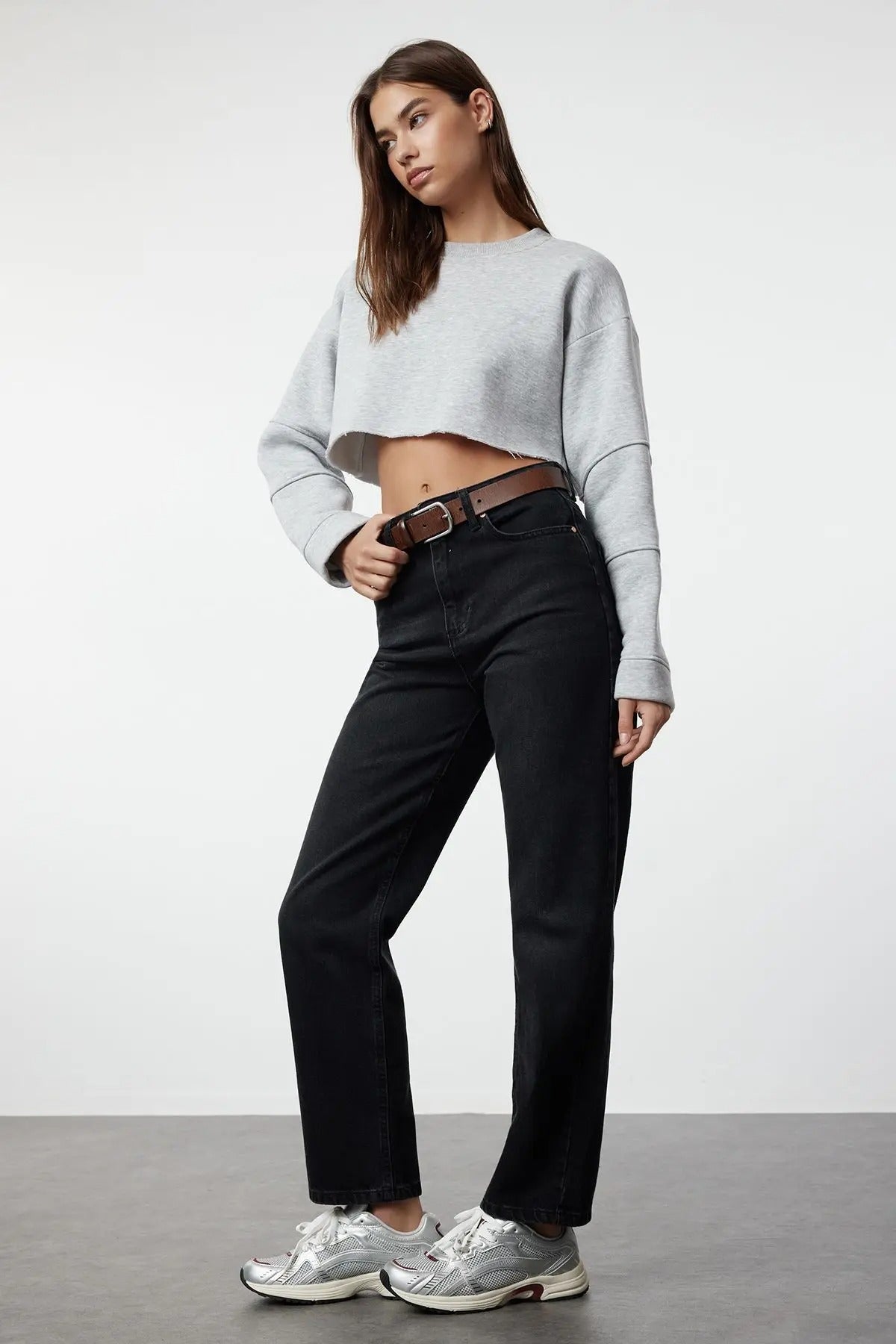 Rechte denimbroek voor dames