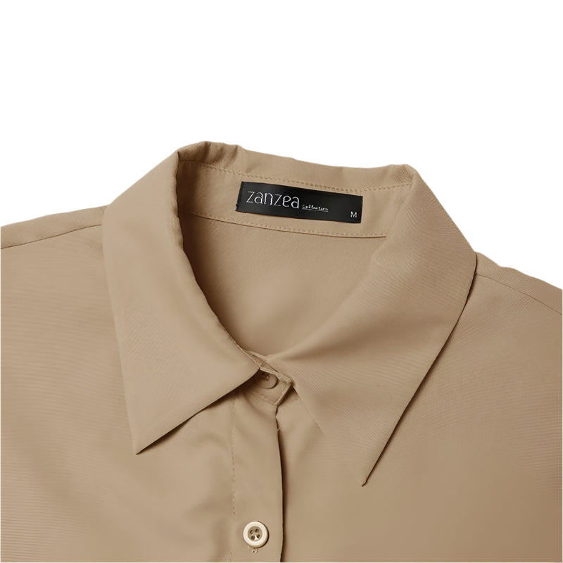 Hoge taille shirtjurk voor dames