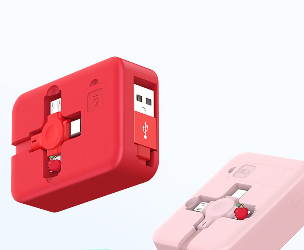 3-in-1 Telescopische Oplaadkabel